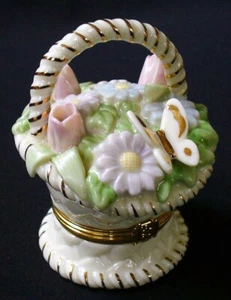 Lenox~Schätze~BLÜTENKORB~Ring~SCHMUCKKÄSTCHEN~SCHMETTERLING~EXCLUSIVE EDITION - Bild 1 von 9