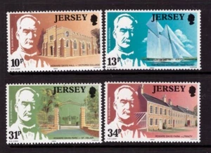 Jersey 1985 Thomas B. Davis conjunto como nuevo sellos MNH - Imagen 1 de 1
