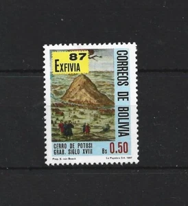 BOLIVIA. Año: 1987. Tema: "EXFIVIA-87", (I). - Picture 1 of 1
