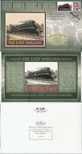 2006 THE EAST ANGLIAN NAMED TRAINS SERIES BENHAM LE FIRST DAY COVER SHS