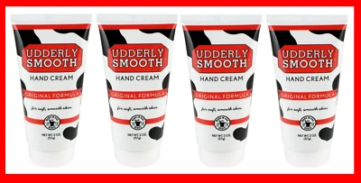 Loción hidratante crema de manos ligeramente perfumada 4 UDDERLY SMOOTH 2 OZ ¡NUEVA!! Foto 1 de 3