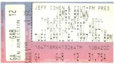 Vintage James Brown Ticket Stub April 8 1997 Docks Concert Hall Toronto