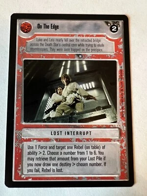 STAR WARS CCG ON THE EDGE PREMIERE LIMITED FS Eligible Dollar Rare - Image 1 of 2