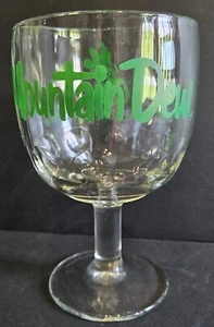 Mountain Dew Vintage 1970s Thumb Print Goblet Drinking It'll Tickle Yore Innards - Picture 1 of 7