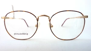 Montura de metal marrón Pantobrille montura vintage gafas oldschool estilo clásico - Imagen 1 de 5