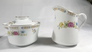 Set zucchero e crema Liling Fine China Ling Rose - Foto 1 di 9