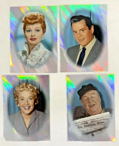 I LOVE LUCY 50th ANNIV (Dart 2001) Complete CHARACTER FOIL Chase Card Set C1-C4 - Picture 1 of 3