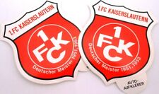 30 Jahre alt 1 FCK  Aufkleber Bundesliga Fussball ca Neu 