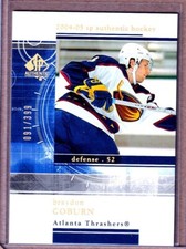 2004-05 SP Authentic Rookie Redemptions #RR2 Braydon Coburn RC /399 - TRASHERS