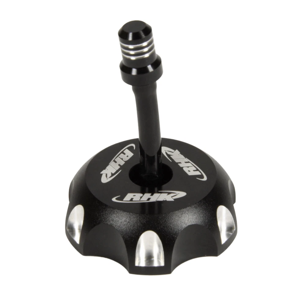 RHK Alloy Tank Cap for TM EN 125 2T 1998-2019 >Black Foto 1 de 1