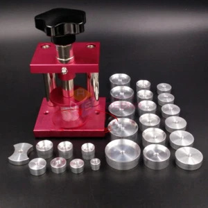 Watch Press Tool Precise Watch Back Case Closer Watch Repair Tools with 20 Dies - Picture 1 of 14