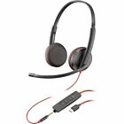 Plantronics Blackwire C3215 Mono On Ear Wired Usb-C Headset 80S05a6