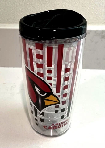 ARIZONA CARDINAL 16oz CLEAR TUMBLER Cover