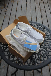 STQ DAMEN-HALBSCHUH LEINEN HELLGRAU 8,5 - Bild 1 von 6