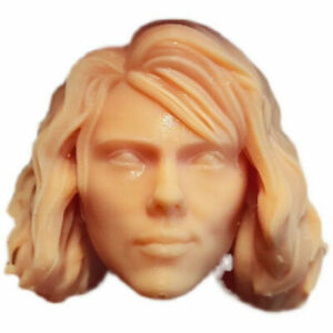1/18 Black Widow Scarlett Johansson Head Sculpt F 3.75in Female Figure Body Toy