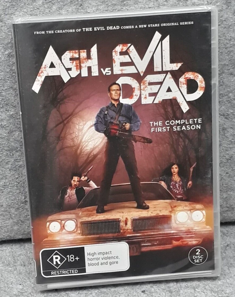 NEW: Ash vs Evil Dead Complete Season 1 TV Series DVD Region 4 Free Fast Post - Image 1 of 2
