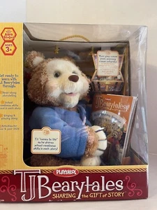 TJ Bearytales animierter sprechender Geschichtenerzählender Bär Playskool mit OVP - Bild 1 von 4