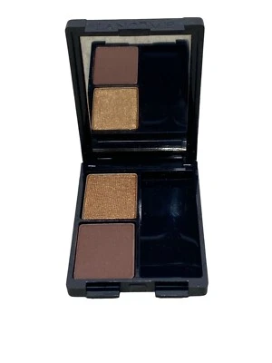 Lancome Maquiriche Crème Powder Eye Color Duo New Golden Sun Chocolat Brole .14z - Image 1 of 4