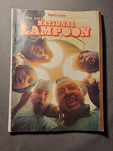 National Lampoon Magazin Mai 1975 "Medizin" Humor/Komöde/Satire mittlere Qualität FN+ - Bild 1 von 15