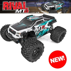 Associated 20521 1/8 RIVAL MT8 4WD Off-Road Monster Truck Teal RTR - Picture 1 of 11