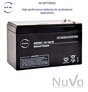 NP7-12 12v 7Ah GENUINE NX Lead Acid Rechargeable Battery NP7-12 12v 7Ah, 12v 7.2 - Picture 1 of 1