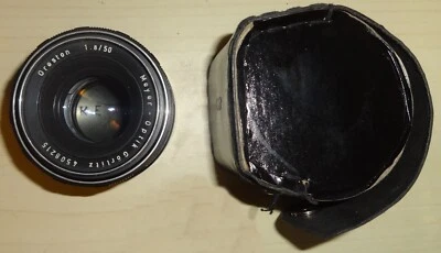 👌 Meyer Optik Gorlitz Oreston 50mm f1.8 manual Preset lens  Mount Exakta - Image 1 of 4