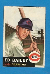 1953 Topps Ed Bailey Cincinnati Reds #206 - Picture 1 of 2