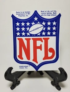 Vintage NFL Schild Logo Sticker Aufkleber Autoaufkleber - Bild 1 von 4
