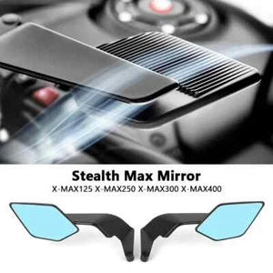 Stealth Mirror Kits Adjustable Mirrors For YAMAHA X-Max 300 X-MAX 125 250 400 - Picture 1 of 6