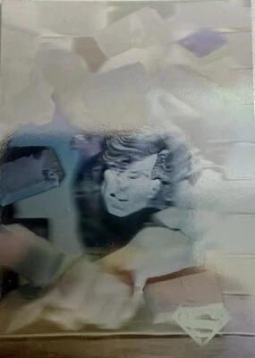 SUPERMAN HOLO Series Promo Card DC 1996 Fleer Skybox - Image 1 of 2