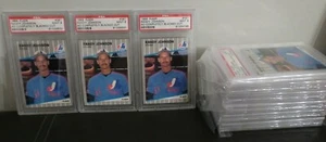 PSA Mint 9 - 1989 Fleer Randy Johnson Rookie #381 Marlboro Ad Blacked Out RC - Picture 1 of 3