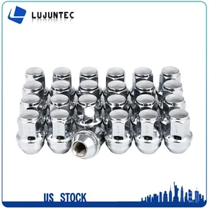 (24) Closed End Bulge Acorn 14x1.5 Lug Nuts 13/16" Hex Fits Chevrolet Suburban - Picture 1 of 7