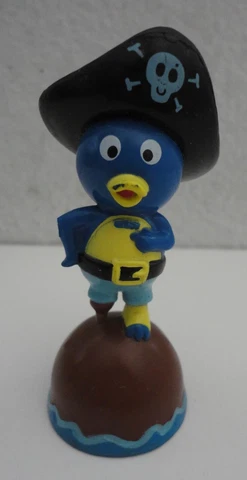 Backyardigans Pablo Penguin Pirate Toy Figure Cake Topper Cover