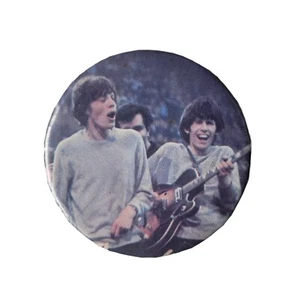 Vintage the Rolling Stones Tin Badge Custom Made YOYO VERY RARE!  - Picture 1 of 5