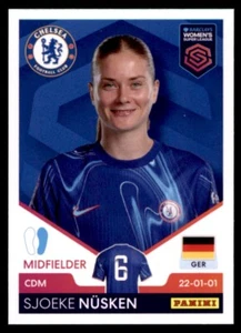 Panini Women’s Super League 2025 - Sjoeke Nusken Chelsea No. 144 - Picture 1 of 2