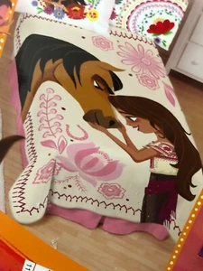 DreamWorks Spirit & Lucky Spirit Untamed Plush Blanket 62" x 90" BRAND NEW! - Picture 1 of 7