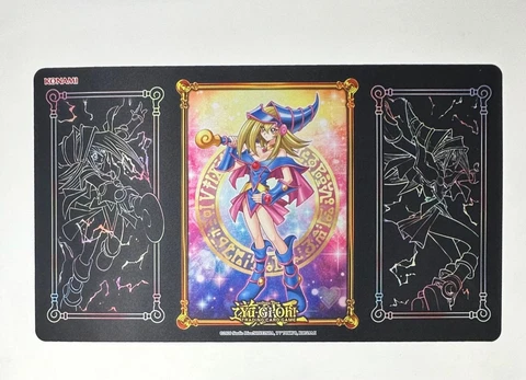 Yu-Gi-Oh! Konami TCG Dark Magician Girl Game Mat Playmat : NEW + Loose - No Box Cover