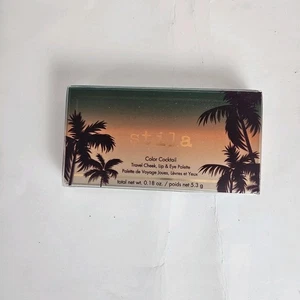 Stila Color Cocktail Travel  Cheek, Lip, & Eye Palette - Tequila Sunrise 0.18oz - Picture 1 of 10