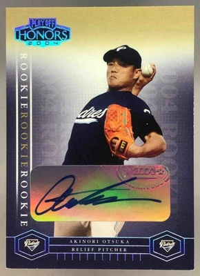 Akinori Otsuka 2004 Playoff Honors Silver Auto/100 #204 Padres Foto 1 de 4