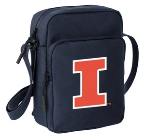 of Illinois Travel Bag Illini Crossbody Sling Pack for Sports Workout Running Fe - Picture 1 of 5