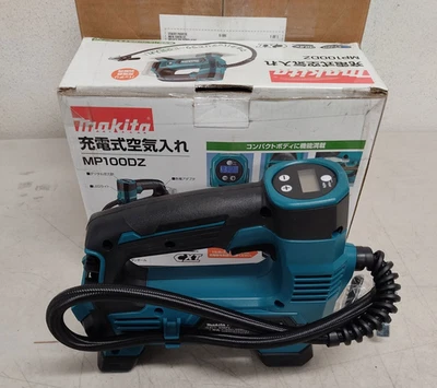 Inflador inalámbrico Makita MP100DZ 12V max CXT® de iones de litio, herramienta desnuda solo usado Foto 1 de 2