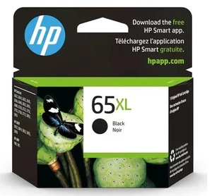 HP 65XL Black High-yield Ink Cartridge for HP Printers - Photo 1/2