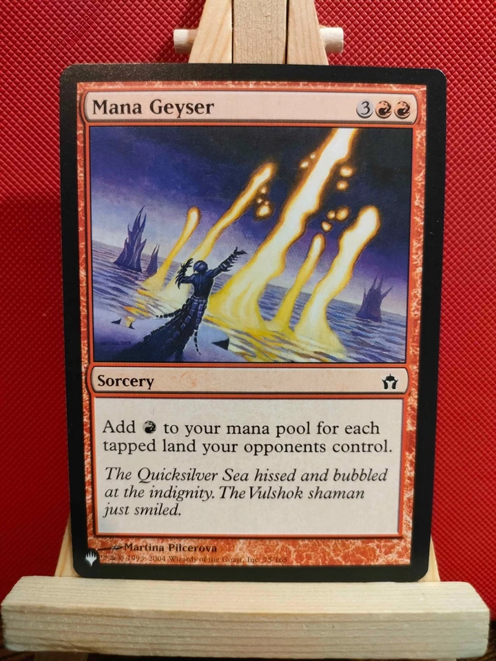 Mana Geyser - The List - Fifth Dawn - Common - NM - MTG - Image 1 of 2