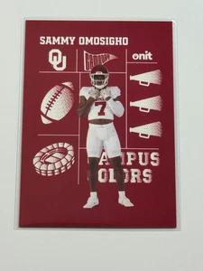 2025 ONIT Oklahoma Campus Colors Dark #CC-6 Sammy Omosigho - Picture 1 of 2