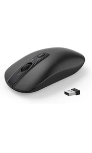 Wireless Mouse, 2.4G Slim Portable Wireless Mouse for Laptop Silent Mouse Ergono - Picture 1 of 7