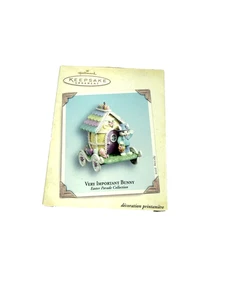 2005 Easter Parade Collection Very Important Bunny Hallmark Keepsake Ornament - Picture 1 of 6