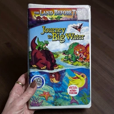 The Land Before Time Journey To Big Water VHS New Sealed Rare Vintage Animated C - Image 1 of 4