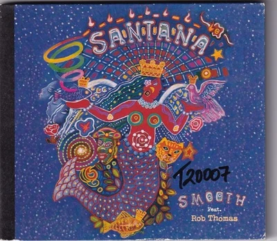 Santana & Rob Thomas 'Smooth' original promo CD single 1999 Matchbox Twenty - Image 1 of 3