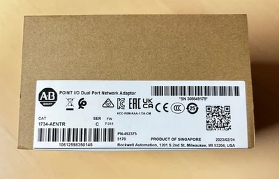 Nuevo Original Allen-Bradley 1734-AENTR 1734-AENTR POINT E/O RED DE DOBLE PUERTO Foto 1 de 3