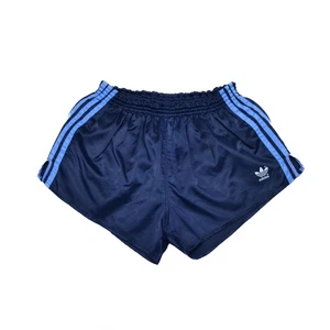 Vintage Adidas Shiny Nylon Glanz Sprinter Laufshorts Gr. D 7 L West German - Bild 1 von 10